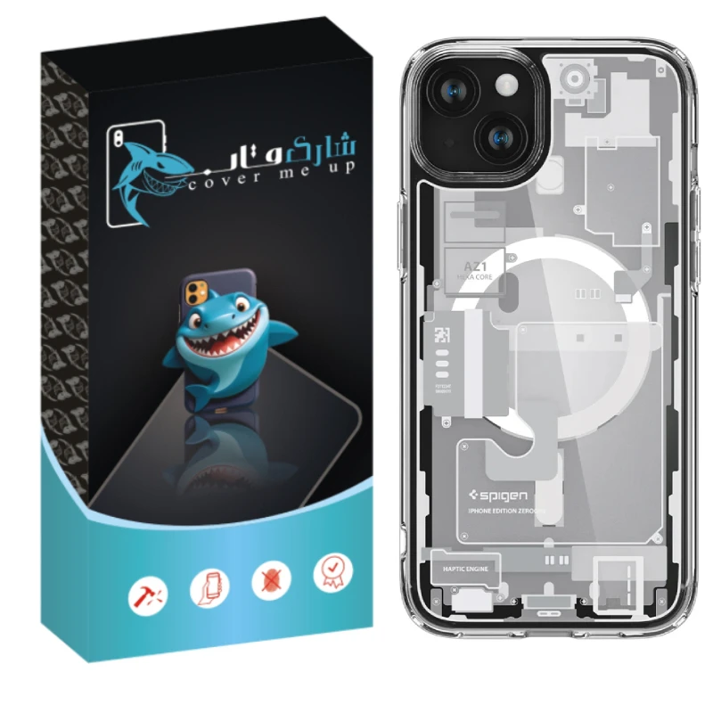 کاور شارک قاب مدل Ultra Hybrid AZ1 مناسب برای گوشی موبایل اپل iPhone 13