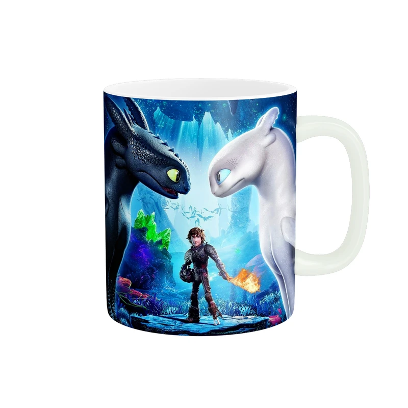 ماگ طرح انیمیشن اژدها سواران کد 345