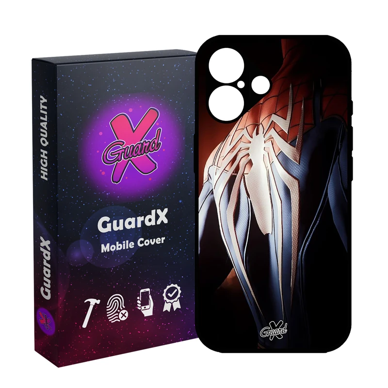 کاور گارد ایکس طرح Spider Man مدل 10126 مناسب برای گوشی موبایل اپل iPhone 16