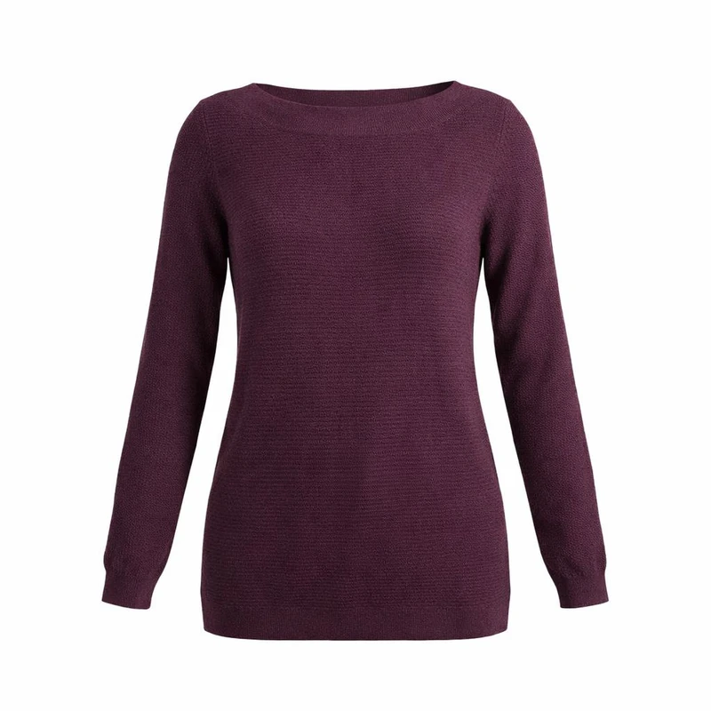 پلیور یقه باز زنانه مدل نلی