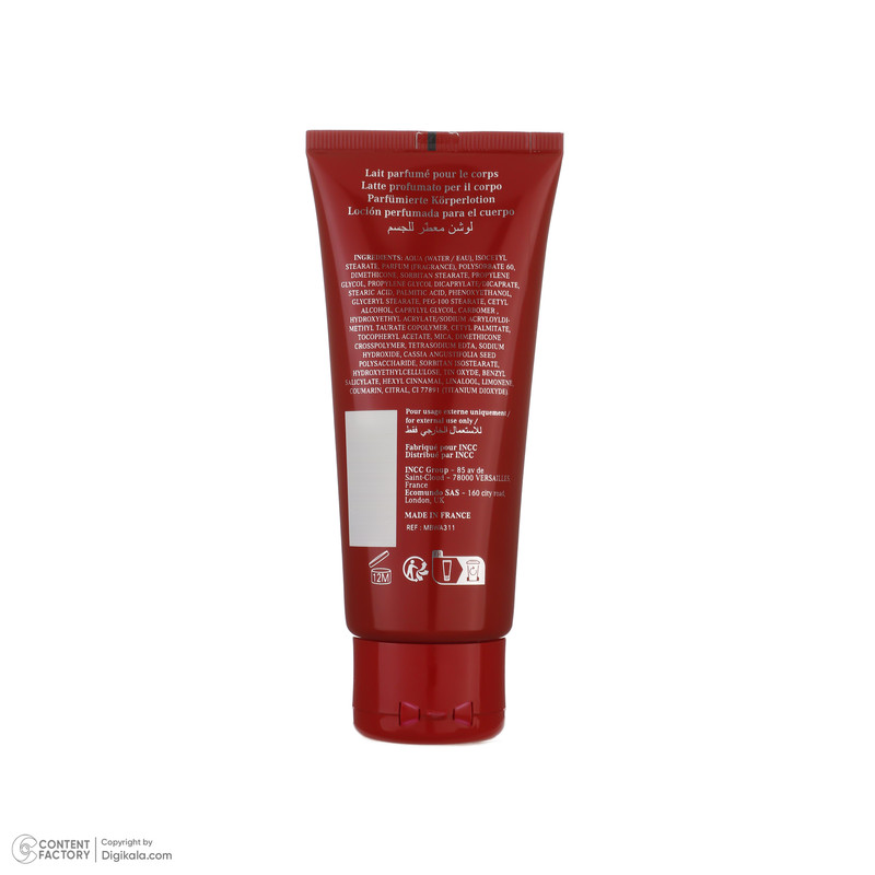 ست ادوپرفیوم زنانه مرسدس بنز مدل Woman In Red حجم 90 میلی لیتر به همراه لوسیون بدن زنانه مرسدس بنز مدل Woman In Red حجم 100 میلی لیتر