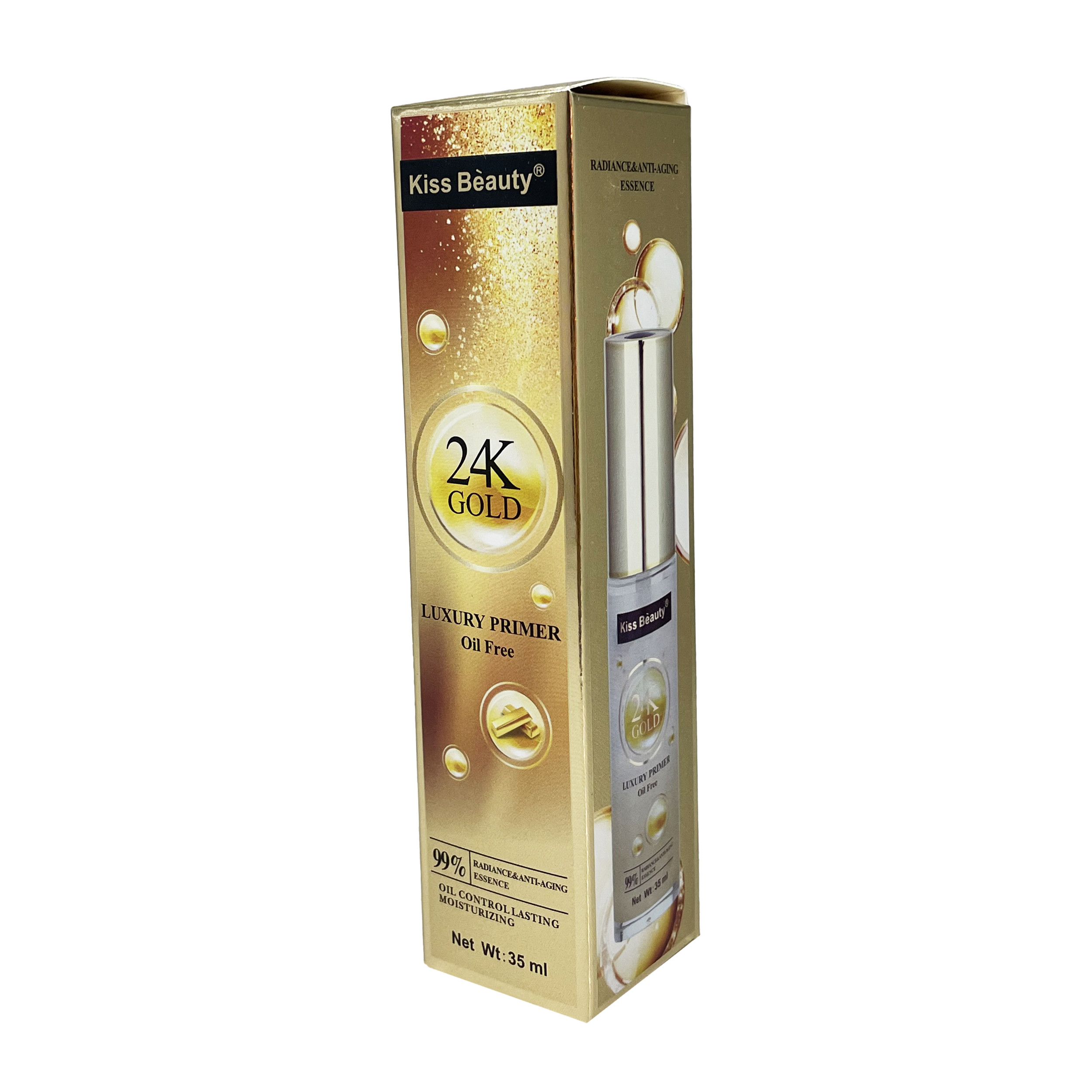 پرایمر صورت کیس بیوتی مدل 24K GOLD حجم 35 میلی لیتر پرایمر صورت کیس بیوتی مدل 24K GOLD حجم 35 میلی لیتر