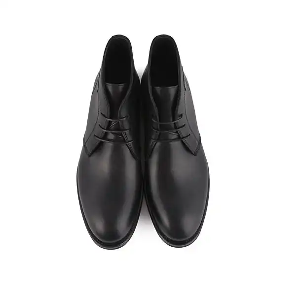 نیم بوت مردانه چرم آگوست مدل B 217002