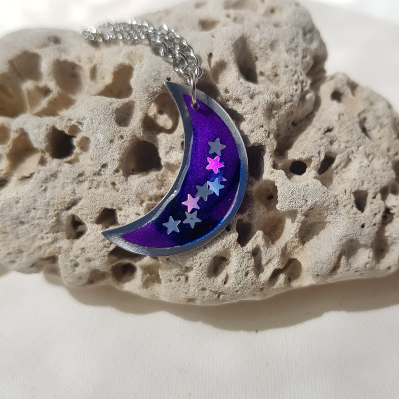 گردنبند دخترانه مدل ماه گردنبند دخترانه مدل ماه