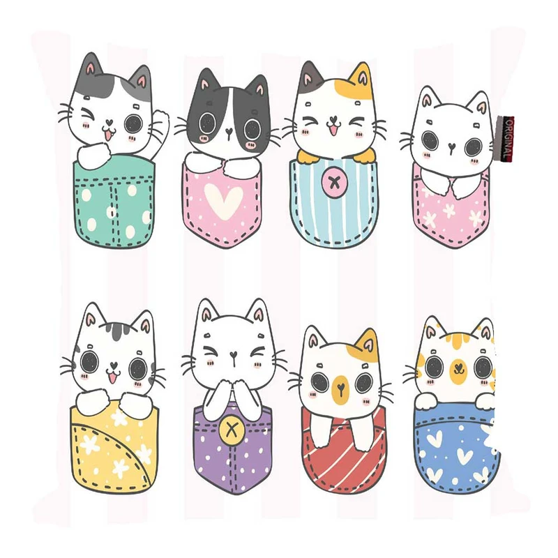 کوسن پاد آفرین مدل گربه کیوت کد p297