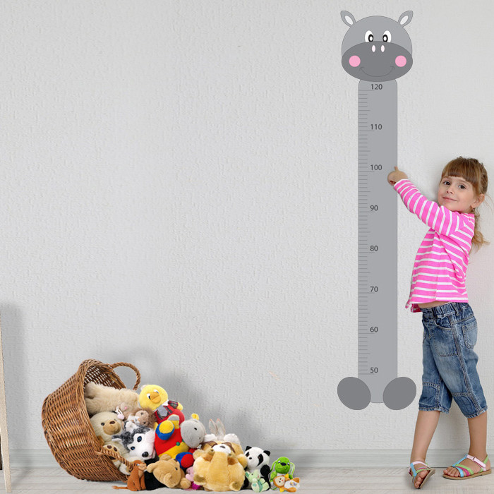 استیکر اندازه گیری کودک باروچین مدل اسب آبی کد 347