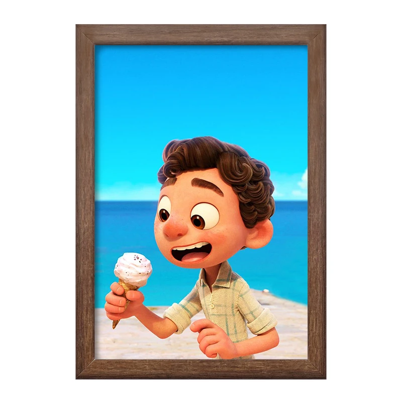 تابلو خندالو طرح انیمیشن لوکا Luca  کد 4528