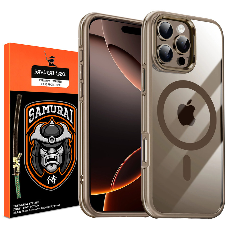 کاور سامورایی مدل Novel مناسب برای گوشی موبایل اپل iPhone 16 Pro Max