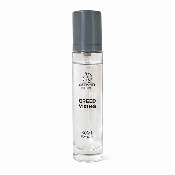 عطر جیبی مردانه اشوین مدل CREED WIKING با رایحه خنک  حجم 30 میلی‌لیتر
