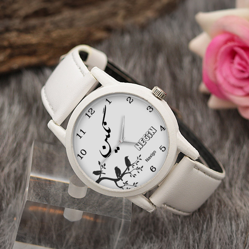 ساعت مچی عقربه ای زنانه ناکسیگو طرح نگین کد LF3415