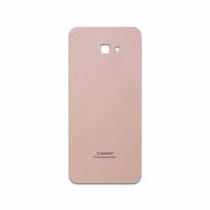 MAHOOT Rose Gold Leather Cover Sticker for Samsung Galaxy J4 Plus