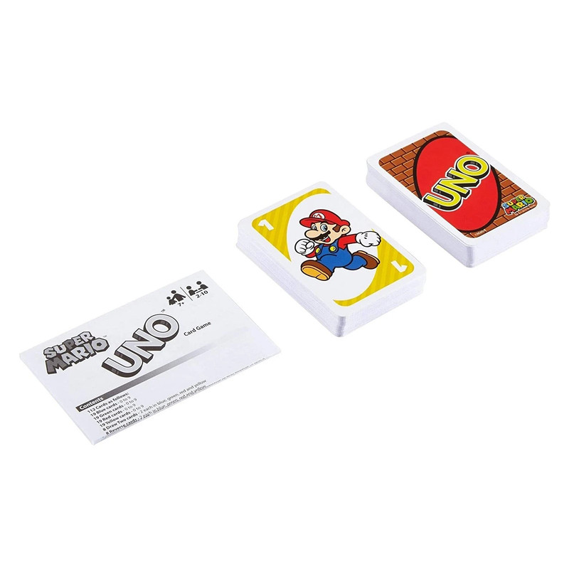 بازی فکری اونو مدل سوپر ماریو طرح Uno Super Mario