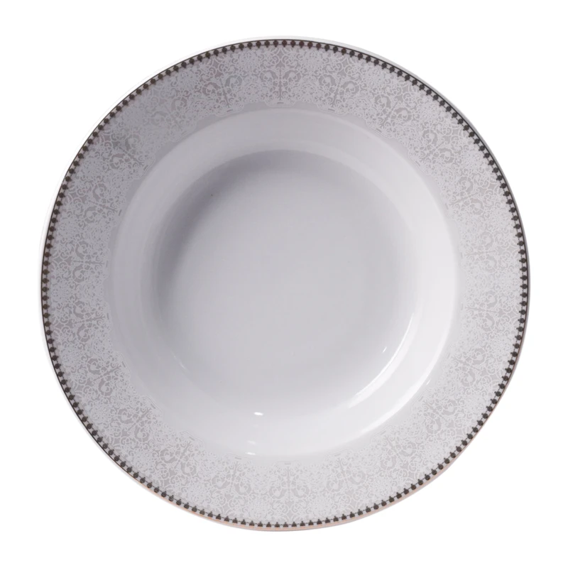 بشقاب خورش خوری مقصود  مدل داتسون کد 23 بسته 6 عددی