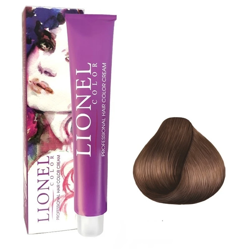 رنگ مو لیونل شماره 5.8 حجم 100 میلی لیتر رنگ قهوه ای شکلاتی روشن 