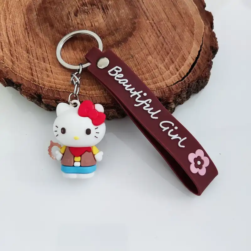 جاکلیدی مدل سیلیکونی طرح گربه کیتی کد DB28