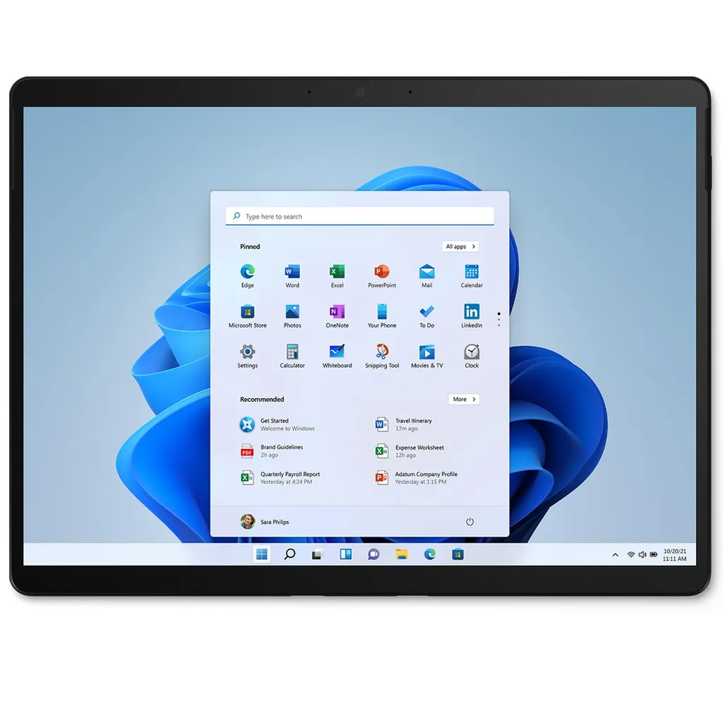تبلت مایکروسافت مدل Surface Pro 8-i5 1145G7 ظرفیت 256 گیگابایت و 8 گیگابایت رم