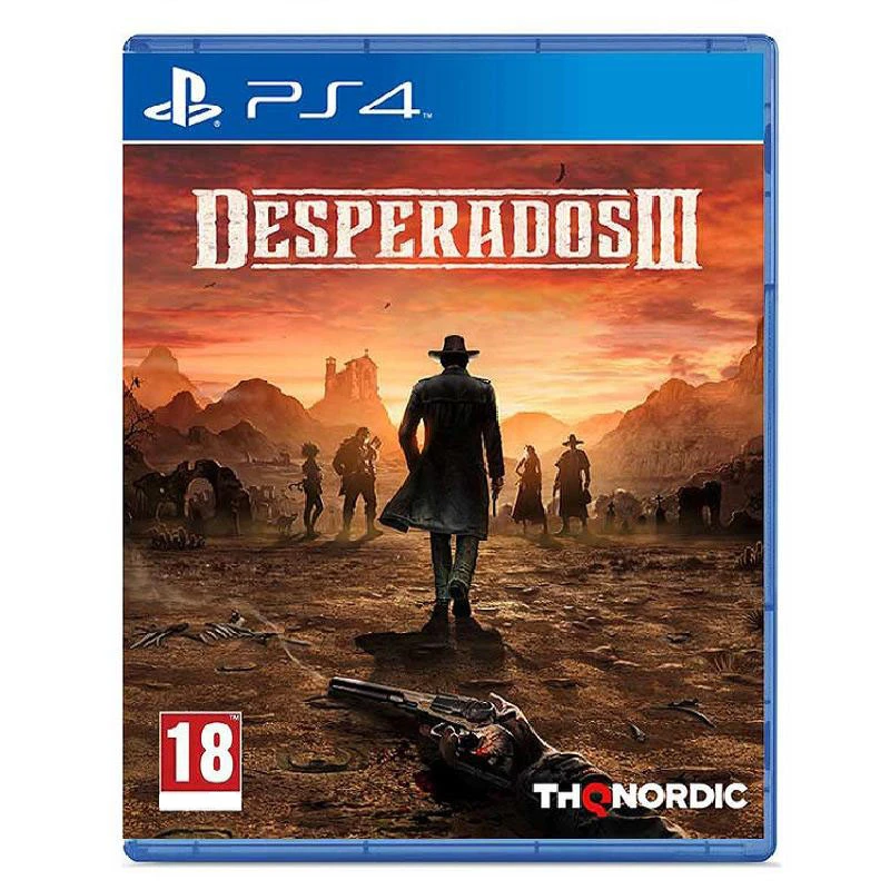 بازی Desperados III نسخه دیسک بلوری مخصوص PS4