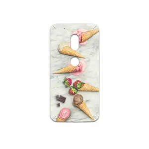 MAHOOT Funnel ice cream Cover Sticker for Motorola Moto G4 Play