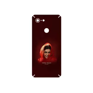 MAHOOT Portrait of an Indian Woman Cover Sticker for Google Pixel 3