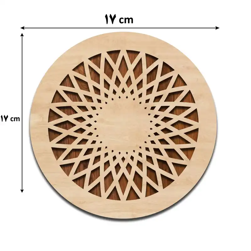 زیرقابلمه ای مستر راد مدل زنبق کد 1717
