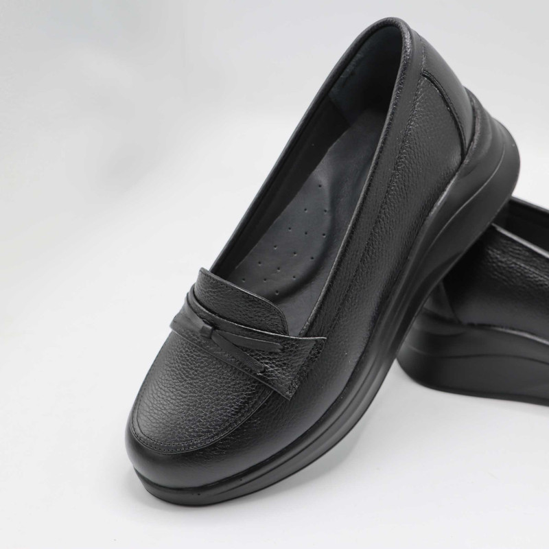 کفش روزمره زنانه لردگام مدل بیتا رنگ مشکی