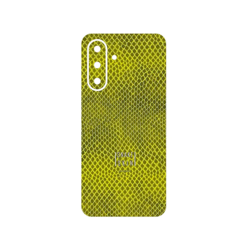 برچسب پوششی ماهوت مدل Yellow Snake Skin مناسب برای گوشی موبایل سامسونگ Galaxy A26