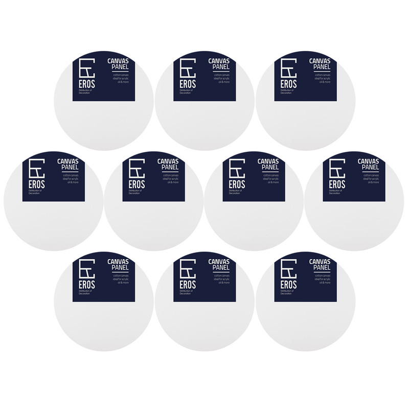 بوم نقاشی اروس مدل OR1025 سایز 25x25 سانتی متر مجموعه 10 عددی