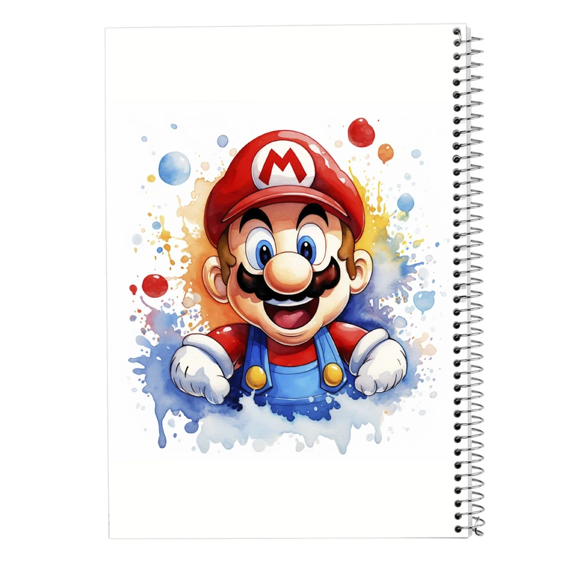 دفتر نقاشی 50 برگ مدوپد مدل super mario کد DF2926