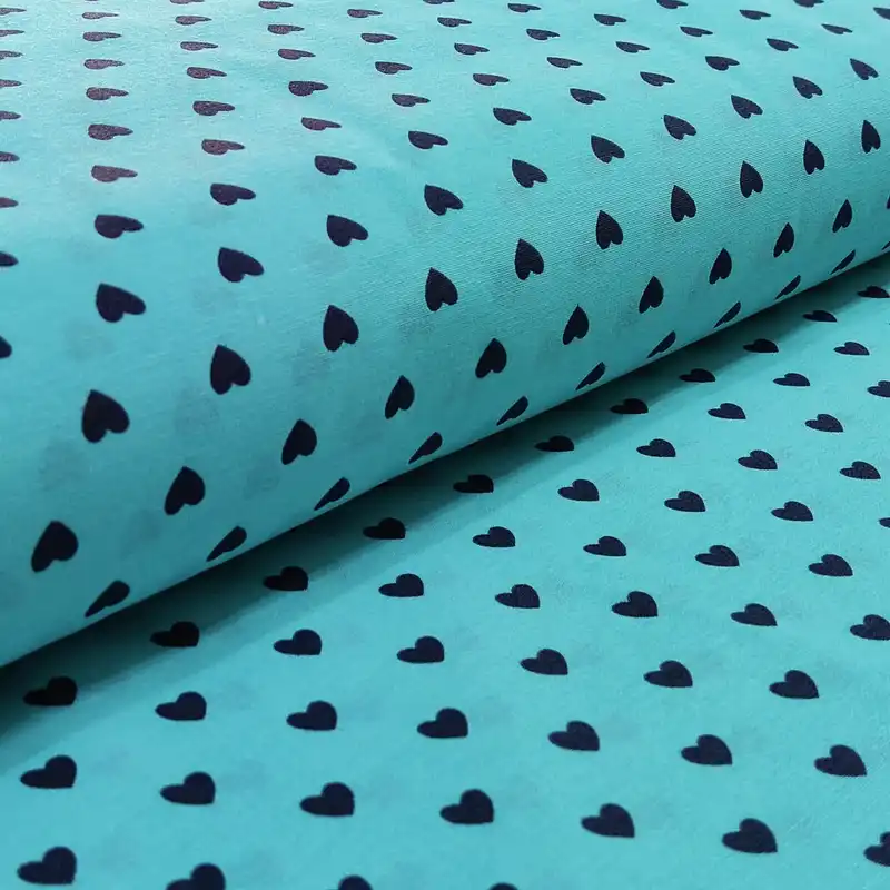 پارچه ملحفه طرح قلبی کد 140