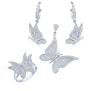 نیم ست نقره زنانه مدل GTA_200024