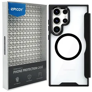 Epicoy King Leather Magnetic MagSafe Case For Samsung Galaxy S24 Ultra