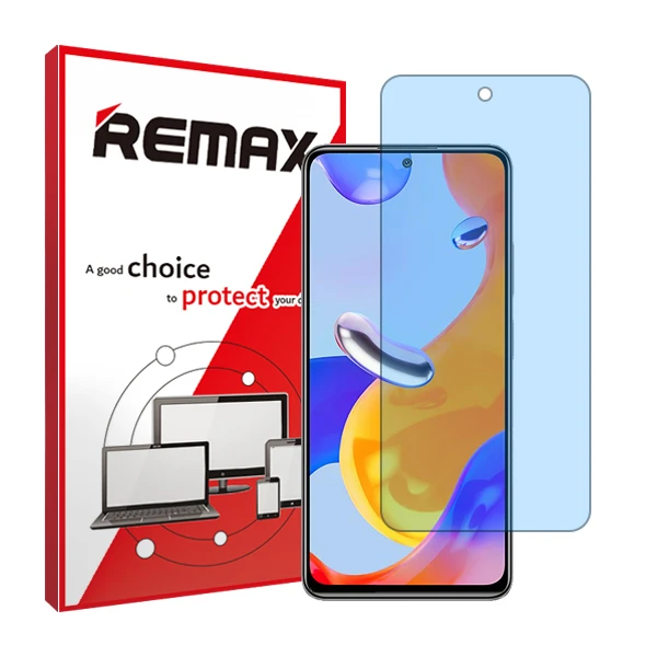 محافظ صفحه نمایش آنتی بلو ریمکس مدل HyBLU مناسب برای گوشی موبایل شیائومی Redmi Note 11 Pro