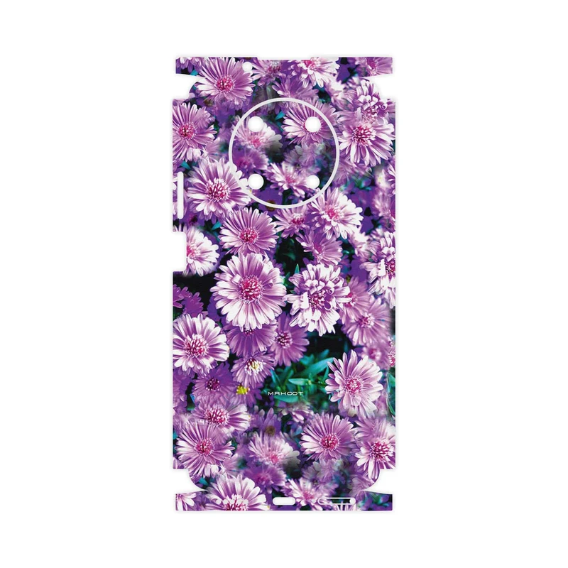 برچسب پوششی ماهوت مدل Purple_Flower-FullSkin مناسب برای گوشی موبایل هوآوی Nova Y90