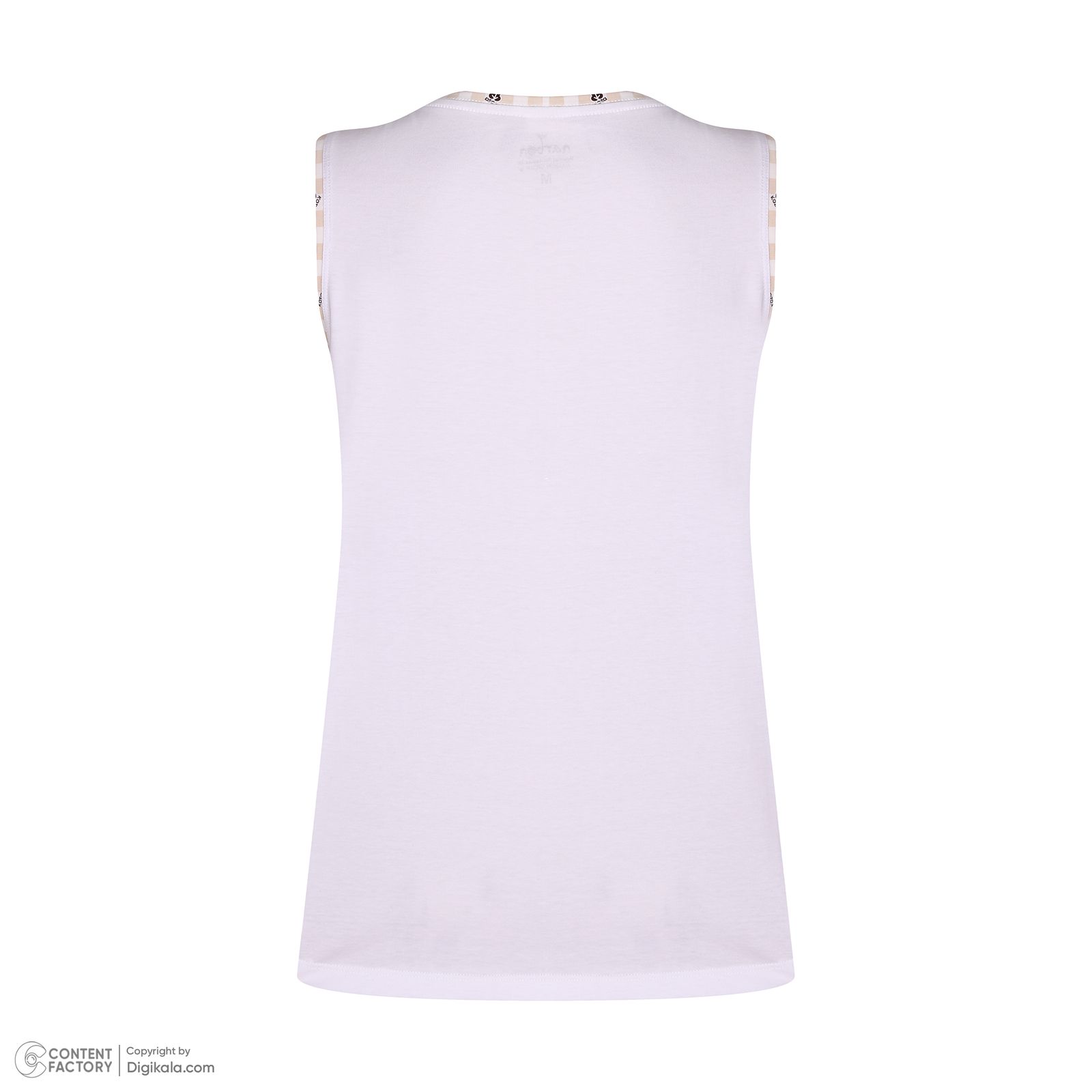 ست تاپ و شلوارک زنانه ناربن مدل 15211128 رنگ سفید -  - 2