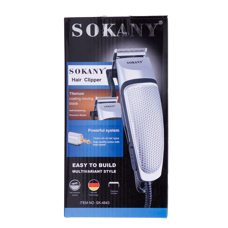 ماشین اصلاح موی سر سوکانی مدل SK-4643 ماشین اصلاح موی سر سوکانی مدل SK-4643