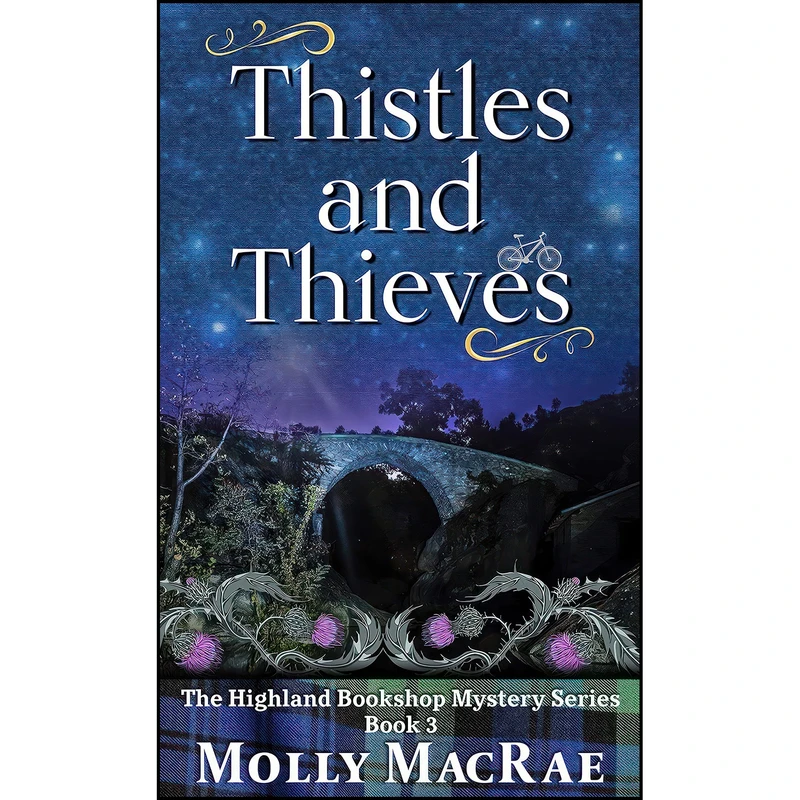کتاب Thistles and Thieves  اثر Molly MacRae انتشارات Thorndike Press Large Print