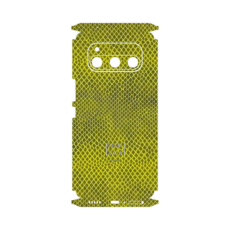 برچسب پوششی ماهوت مدل Yellow Snake Skin-FullSkin مناسب برای گوشی موبایل داریا Bond 5G