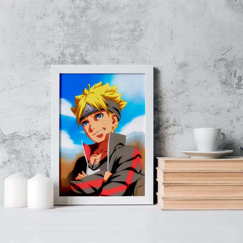 تابلو خندالو مدل بوروتو انیمه بوروتو کد 15760