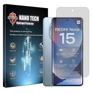 Nano tech Hydrogel model Transparent Screen Protector for Xiaomi Redmi Note 15 4G mobile phone