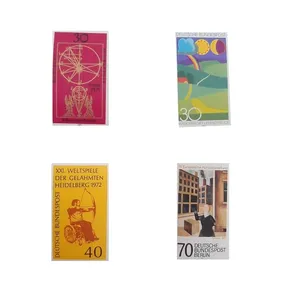 تمبر یادگاری مدل متنوع مجموعه 4 عددی