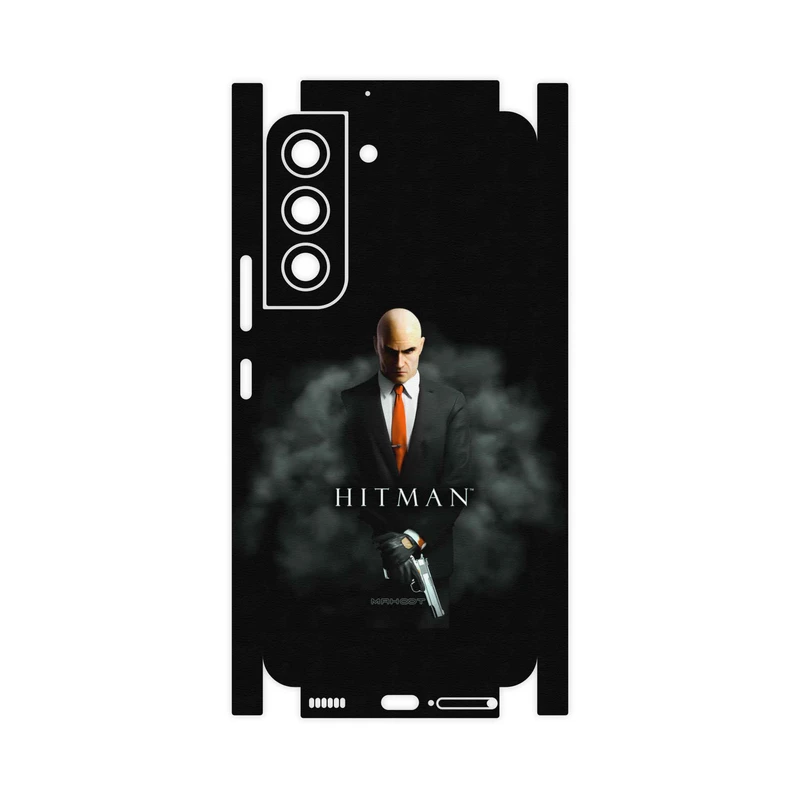 برچسب پوششی ماهوت مدل Hitman-Game-FullSkin مناسب برای گوشی موبایل سامسونگ Galaxy S22 5G