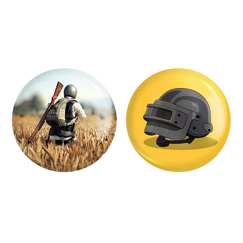 مگنت خندالو طرح پابجی PUBG کد 37953792 مجموعه 2 عددی