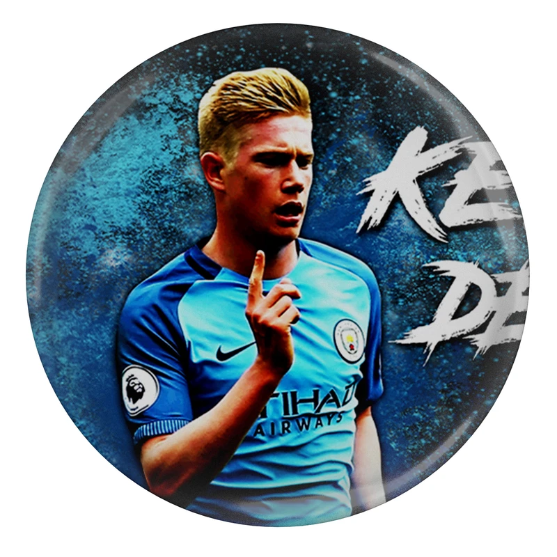 مگنت مدل S13662 طرح کوین دی بروینه بازیکن فوتبال منچستر سیتی