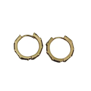 گوشواره حلقه ای زنانه مدل الماس کد E2718