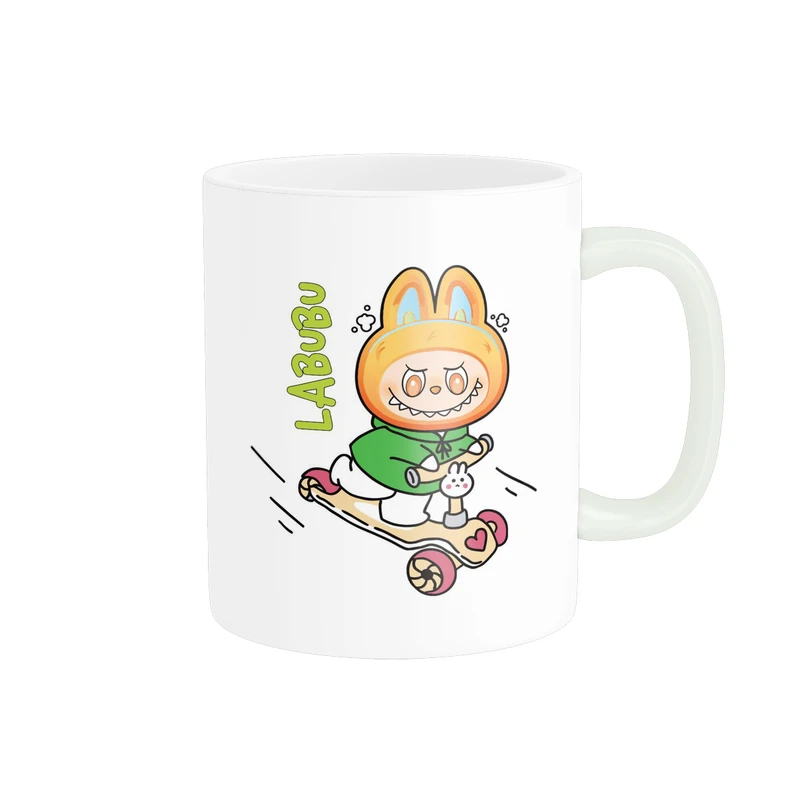 ماگ پاد آفرین مدل فانتزی طرح عروسک لبوبو Labubu ترند کد p10849