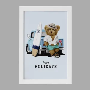 تابلو خندالو مدل تدی Teddy کد 26166