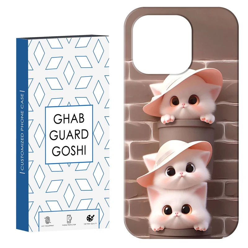 کاور قاب گارد گوشی طرح پیشی کد Dimo-362 مناسب برای گوشی موبایل اپل  IPHONE 16 PRO MAX   