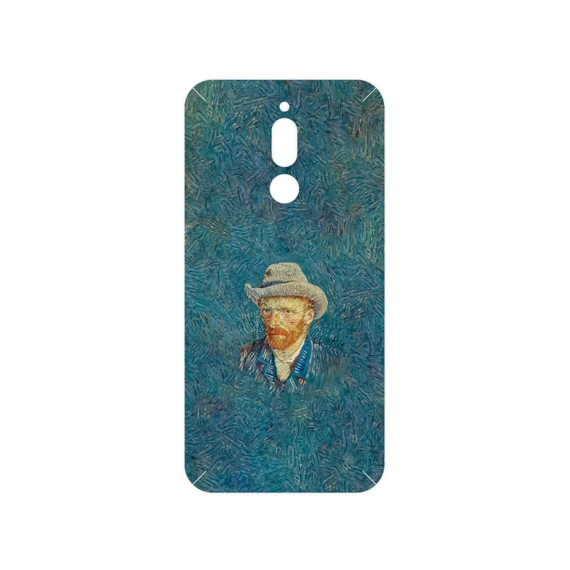 برچسب پوششی ماهوت مدل Self portrait with a gray felt hat مناسب برای گوشی موبایل شیائومی Redmi 8