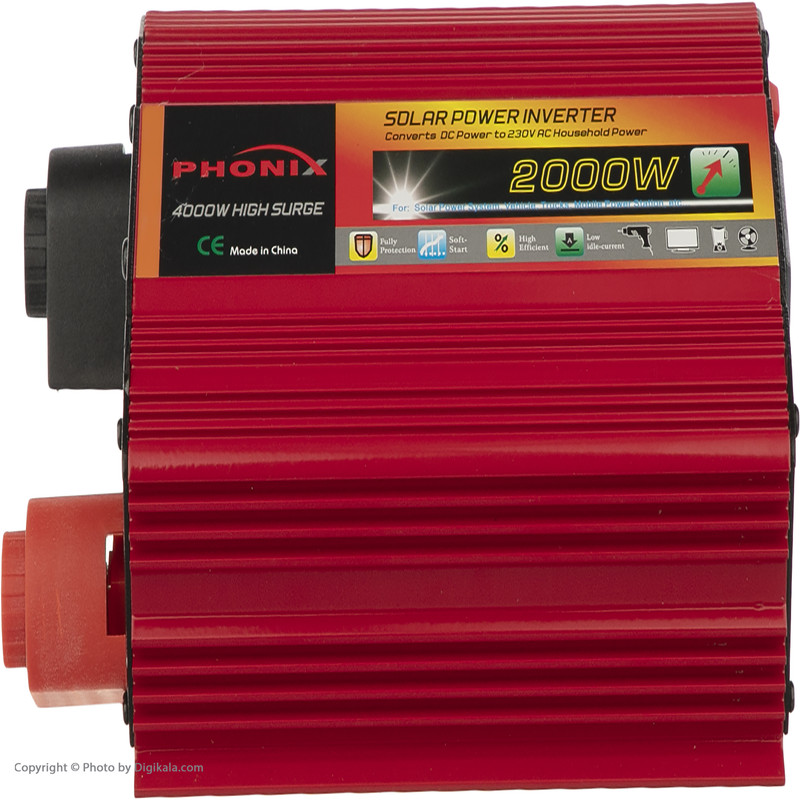 اینورتر خورشیدی فونیکس مدل VCXP-2 ظرفیت 2000 وات اینورتر خورشیدی فونیکس مدل VCXP-2 ظرفیت 2000 وات
