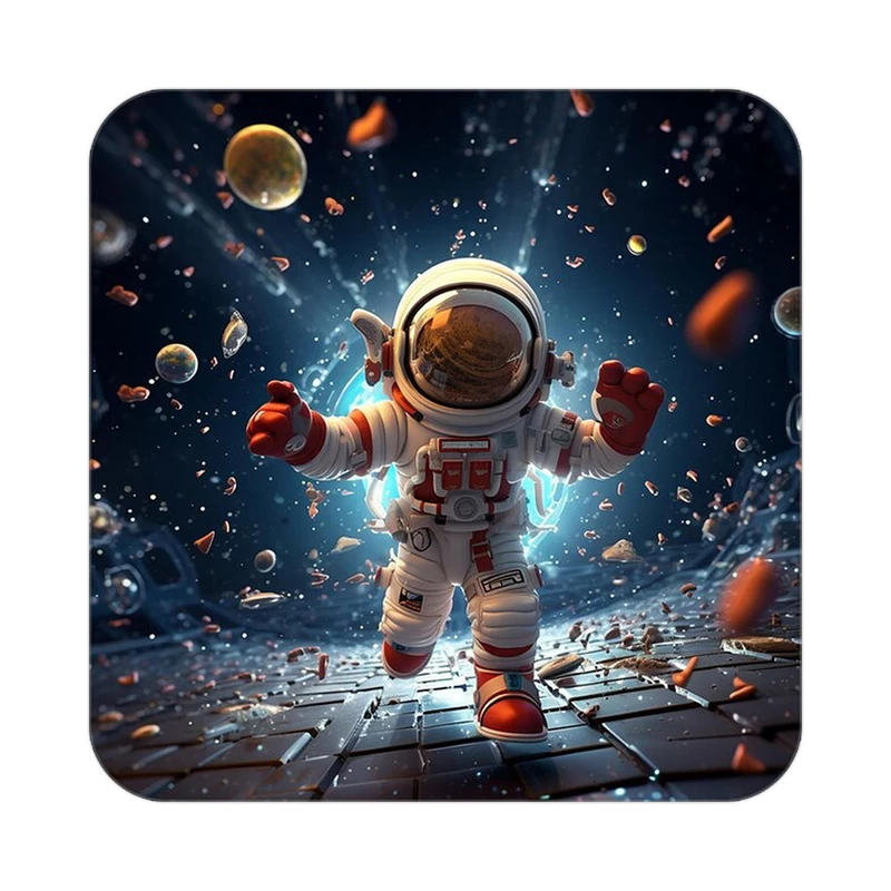 زیر لیوانی کاکتی طرح فضانورد مدل mp45940